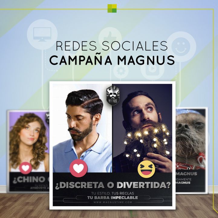 Campaña de Magnus para Redes Sociales